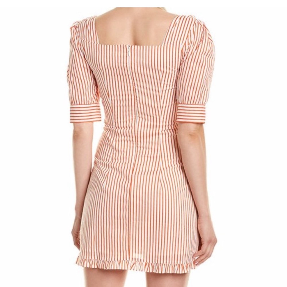 For Love And Lemons Selma Lace Up Mini Dress
